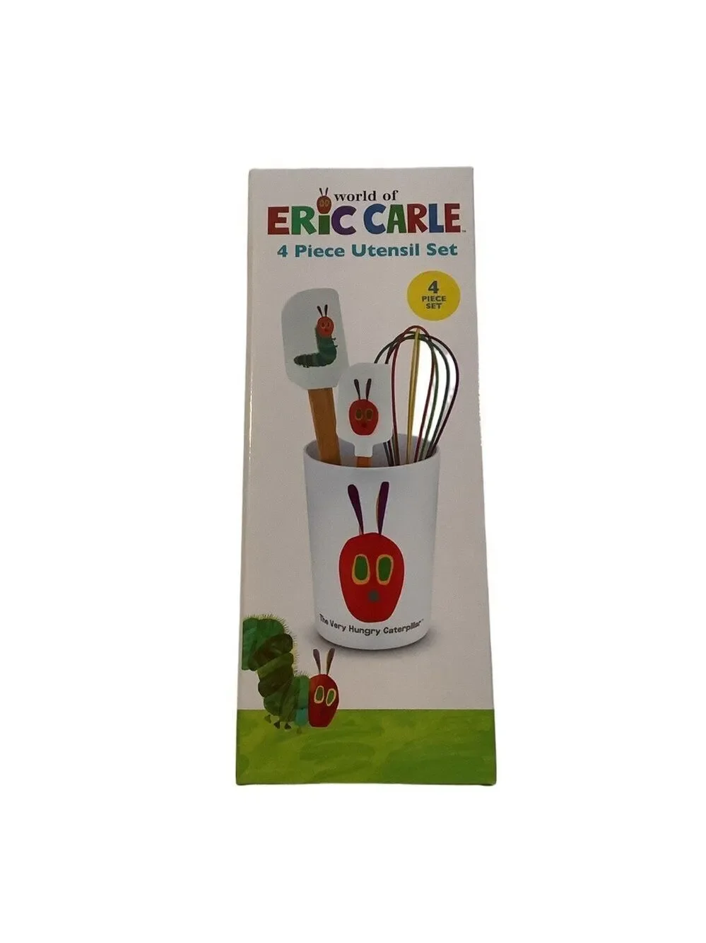 The Very Hungry Caterpillar 4 Piece Utensil Set New In Box
